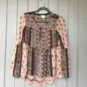 Women’s Knox Rose Sheer Blouse Size Small